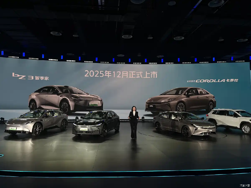 The all-new Toyota RAV4 makes its debut/launches at the auto show; the new Corolla makes its appearance/launches within December.