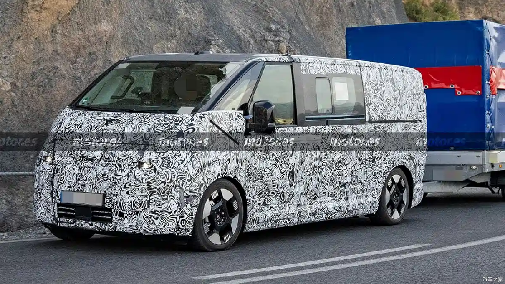 Debuting on September 14th! Positioned as a pure electric van! Spy photos of the Kia PV7 have been released!